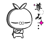 crazyyamirabbit line うさぎ lineスタンプ クレイジー闇うさぎ Sticker