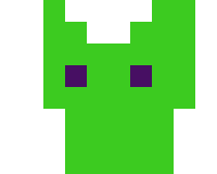 Pink Pixel Art Sticker