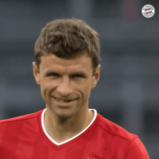 Dfb Pokal Smile GIF by FC Bayern Munich
