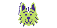 joyboundpeopleandpets dog husky shepherd unleash happiness Sticker