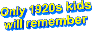 only 1920s kids will remember yellow blue text Sticker by AnimatedText