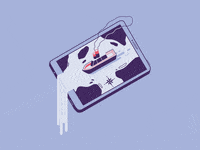 internet phone GIF by Fausto Montanari