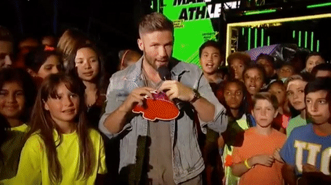winning julian edelman GIF by Kids Choice Sports 2017
