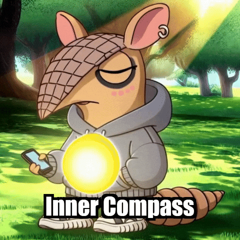 Wisdom Intuition GIF by Chillo Dillo
