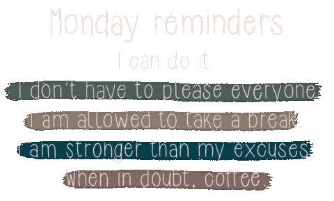 Monday Virtual Assistant Sticker by CBybeeVirtualSolutions