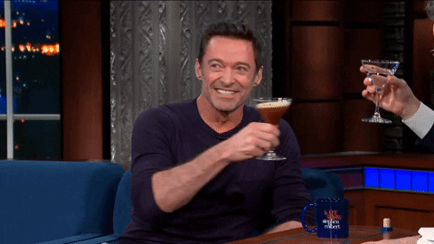 Cheers Latenight GIF by The Late Show With Stephen Colbert