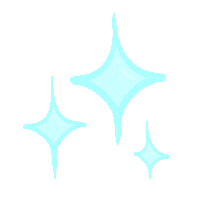 Light Blue Star Sticker by Egirl Peach