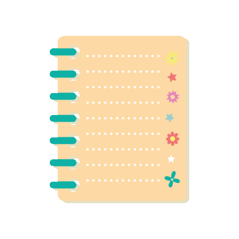 Book Note Sticker