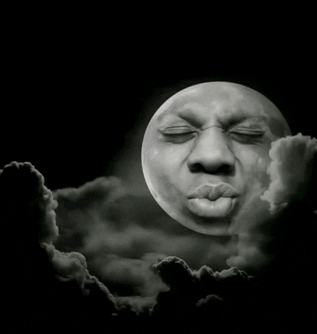 Speed Laughing Moon GIF