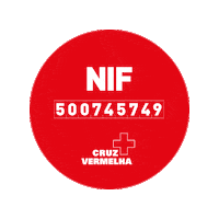 cruzvermelhaportuguesa irs solidariedade cruz vermelha cruz vermelha portuguesa Sticker