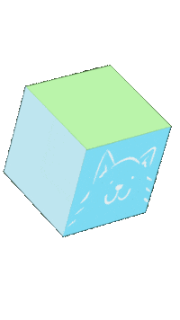 White Dog Sticker