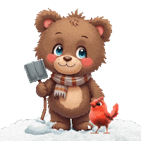 Animated Birds Sticker