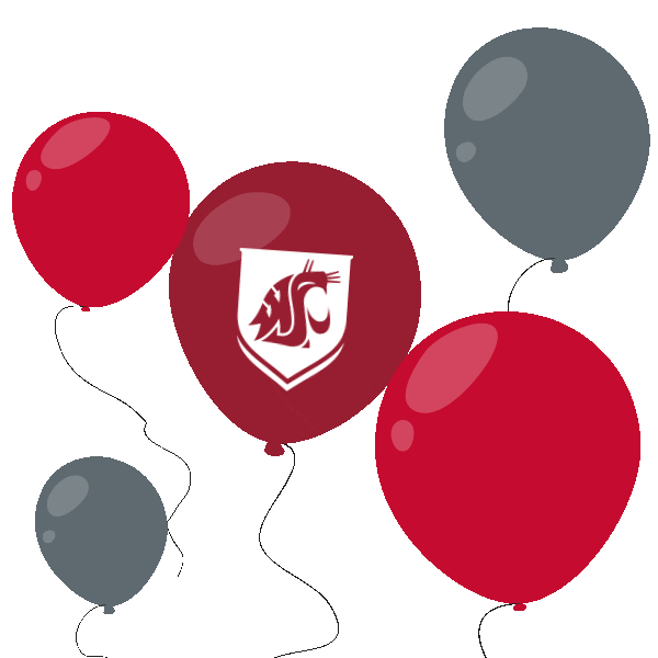 Celebrate Washington State University Sticker by WSU Medicine