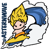 Surf Surfing Sticker by Astern Wave