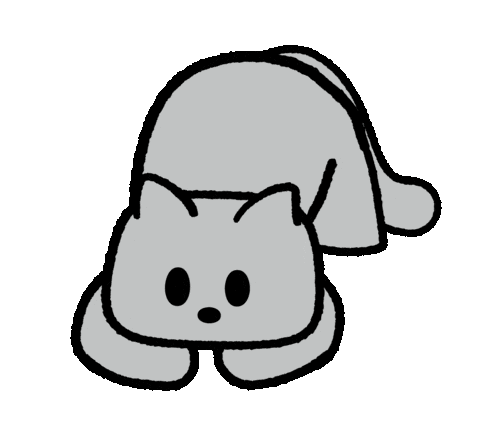 Cat Shaking Sticker