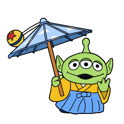 Toy Story Alien Sticker