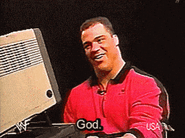 Kurt Angle React GIF