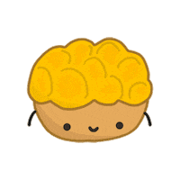 Pineapple Bun Bread Sticker