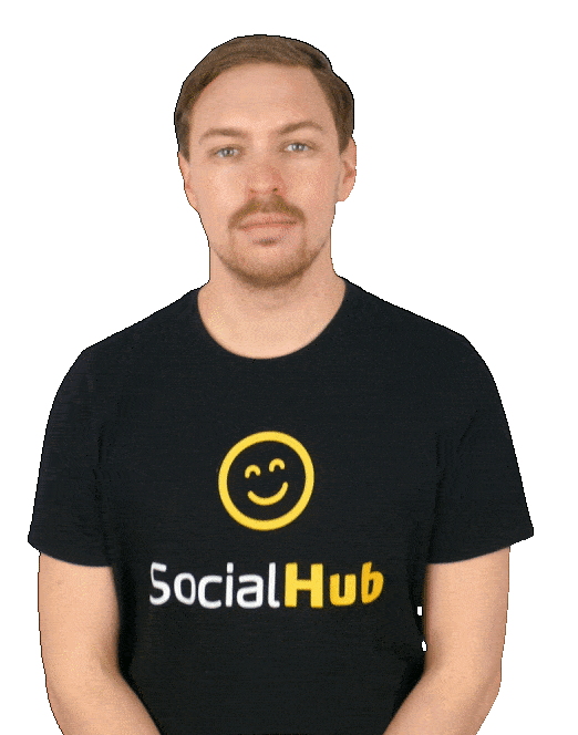 SocialHub giphyupload no what emoji Sticker