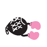 Active Sticker by LUCIE with the six punches