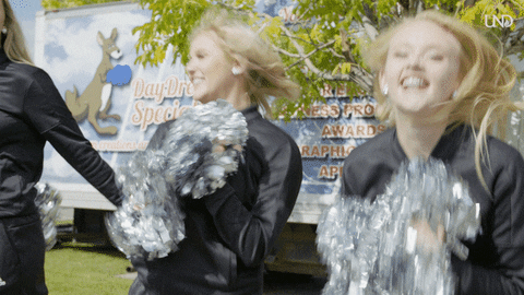 Excited North Dakota GIF by University of North Dakota