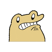 Disgust Toad Sticker