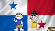 Latin America Flag GIF by Zhotcita
