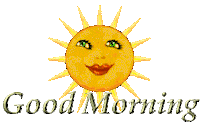 Good Morning Sticker