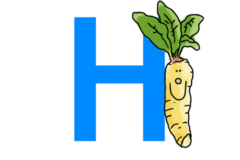 Alphabet Horseradish GIF by Salad for President