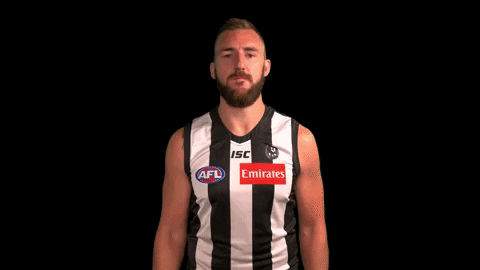 pies magpies GIF by CollingwoodFC