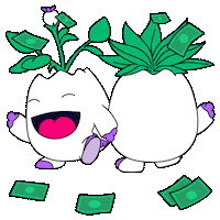 Make It Rain Money Sticker by Magic Eden