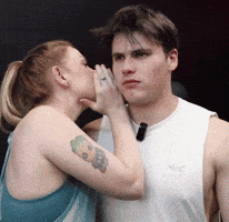 Panic Whispering GIF