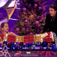 Rita Ora Christmas GIF by The Masked Singer UK & The Masked Dancer UK