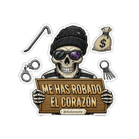 Skull Calavera Sticker