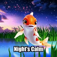 Koi Fish Evening GIF by TheConfishius