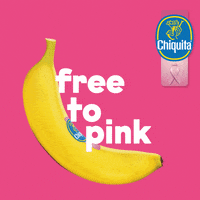 breast cancer pink GIF by Chiquita
