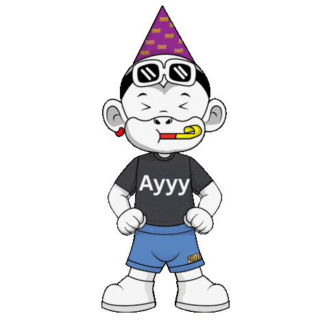 Animated Gif Party Time Sticker by Zhot