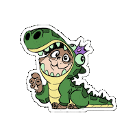 Donut Sticker by Vault Comics