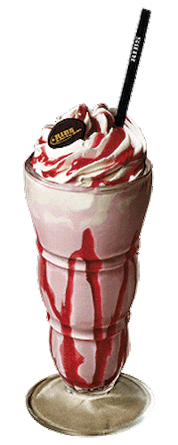 RibsOriginal shake fresh strawberry verano Sticker
