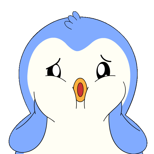 Face Penguin Sticker by Pudgy Penguins