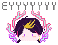 Pixel Shu Sticker