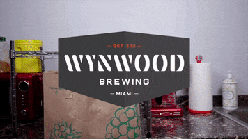 Blonde Ale Beer GIF by Wynwood Brewing