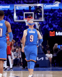 Here We Go Basketball GIF by OKC Thunder