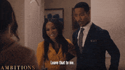 Robin Givens Brian White GIF by OWN: Oprah Winfrey Network