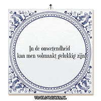 Ontspanning Geluk Sticker by Tegelspreuken.nl