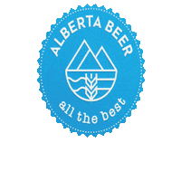 Alberta Beer Sticker by Alberta Small Brewers Association