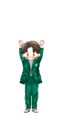 Happy Jump Sticker