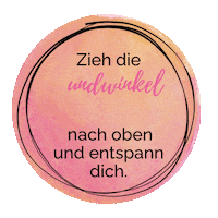 Pink Smile Sticker by Claudia Engel