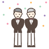Wedding Sticker by Polka Dot Bride