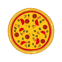 pokustr sticker pizza turkiye yemek Sticker